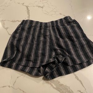 bm striped shorts